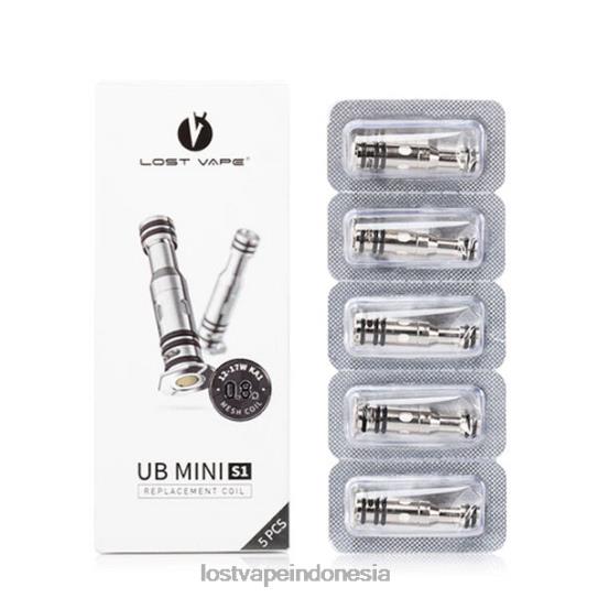 Lost Vape UB kumparan pengganti mini (5 paket) 0,8ohm - Lost Vape flavors Indonesia RL2PV8