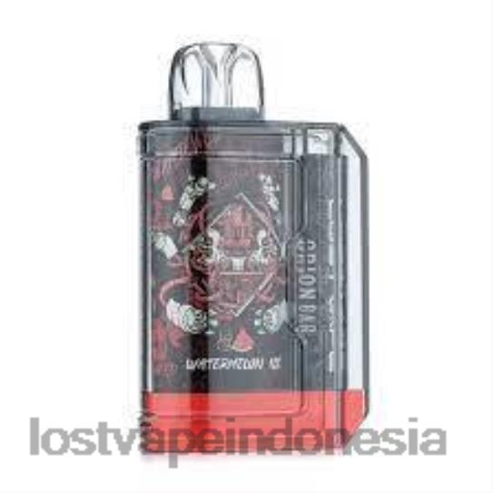 Lost Vape Orion batangan sekali pakai | 7500 kepulan | 18ml | 50mg es semangka edisi terbatas - lostvape Indonesia RL2PV85